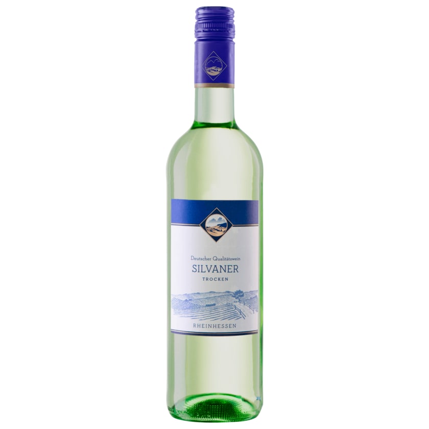 Deutscher Qualitätswein Weißwein Silvaner QbA trocken 0,75l